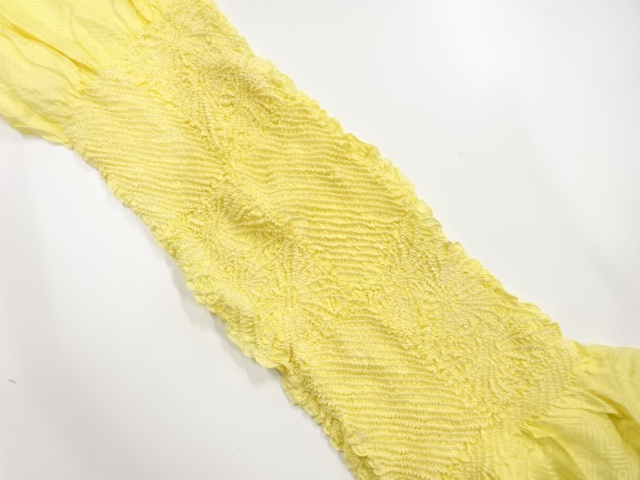 正絹　絞り　帯揚げ